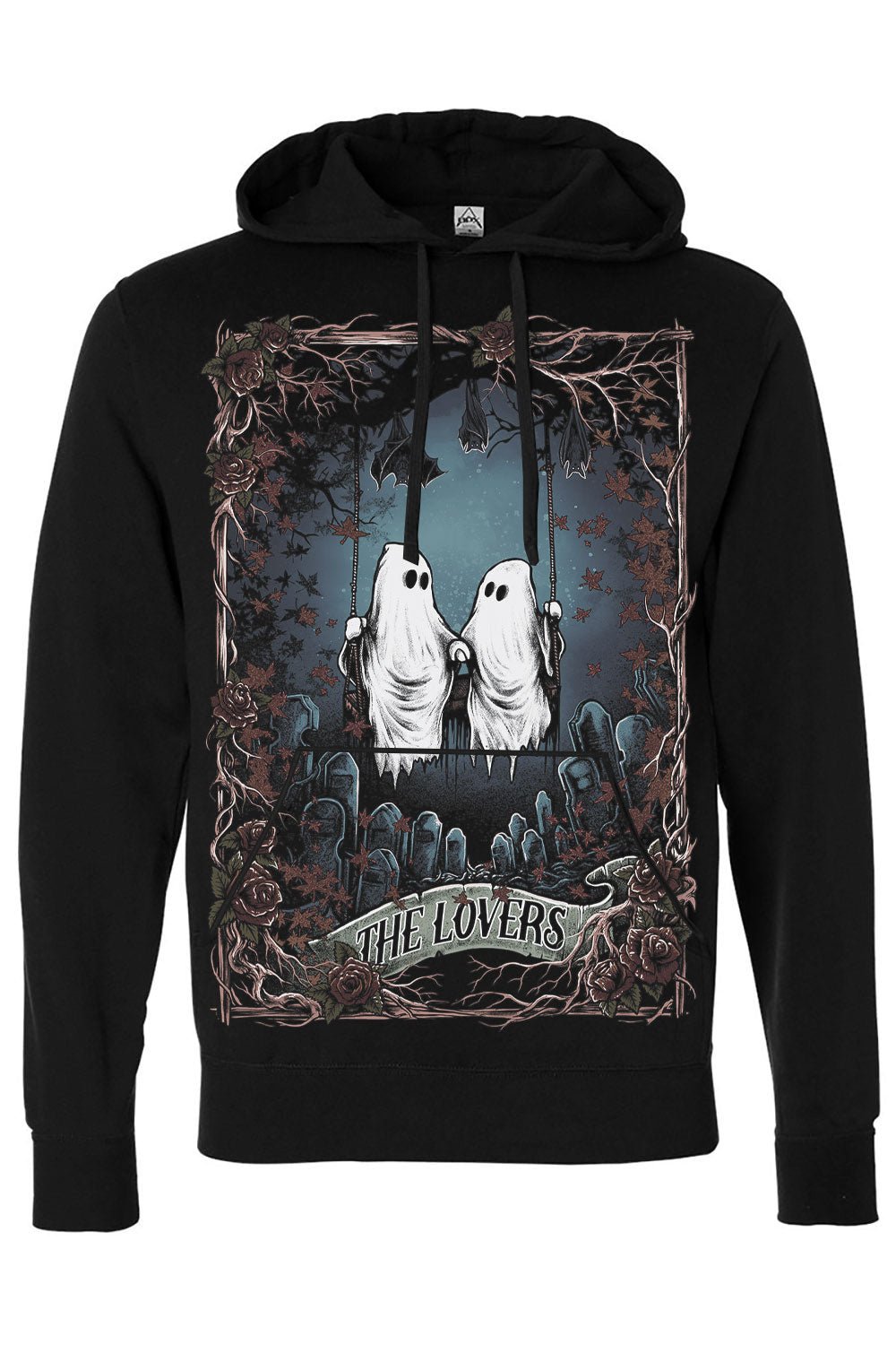 Ghost Love Hoodie [Zipper or Pullover] - mens outerwear - VampireFreaks - VampireFreaks