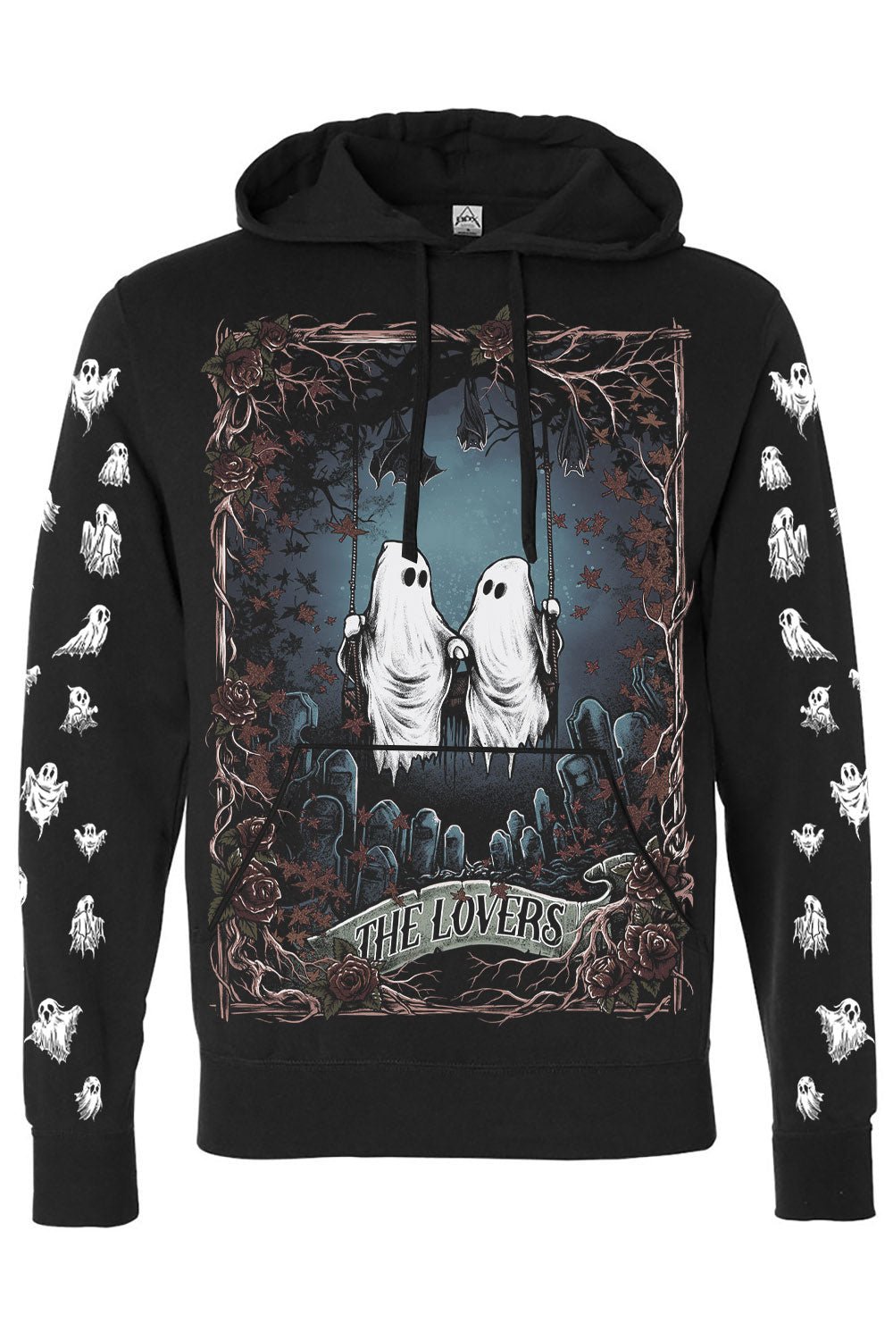 Ghost Love Hoodie [Zipper or Pullover] - mens outerwear - VampireFreaks - VampireFreaks