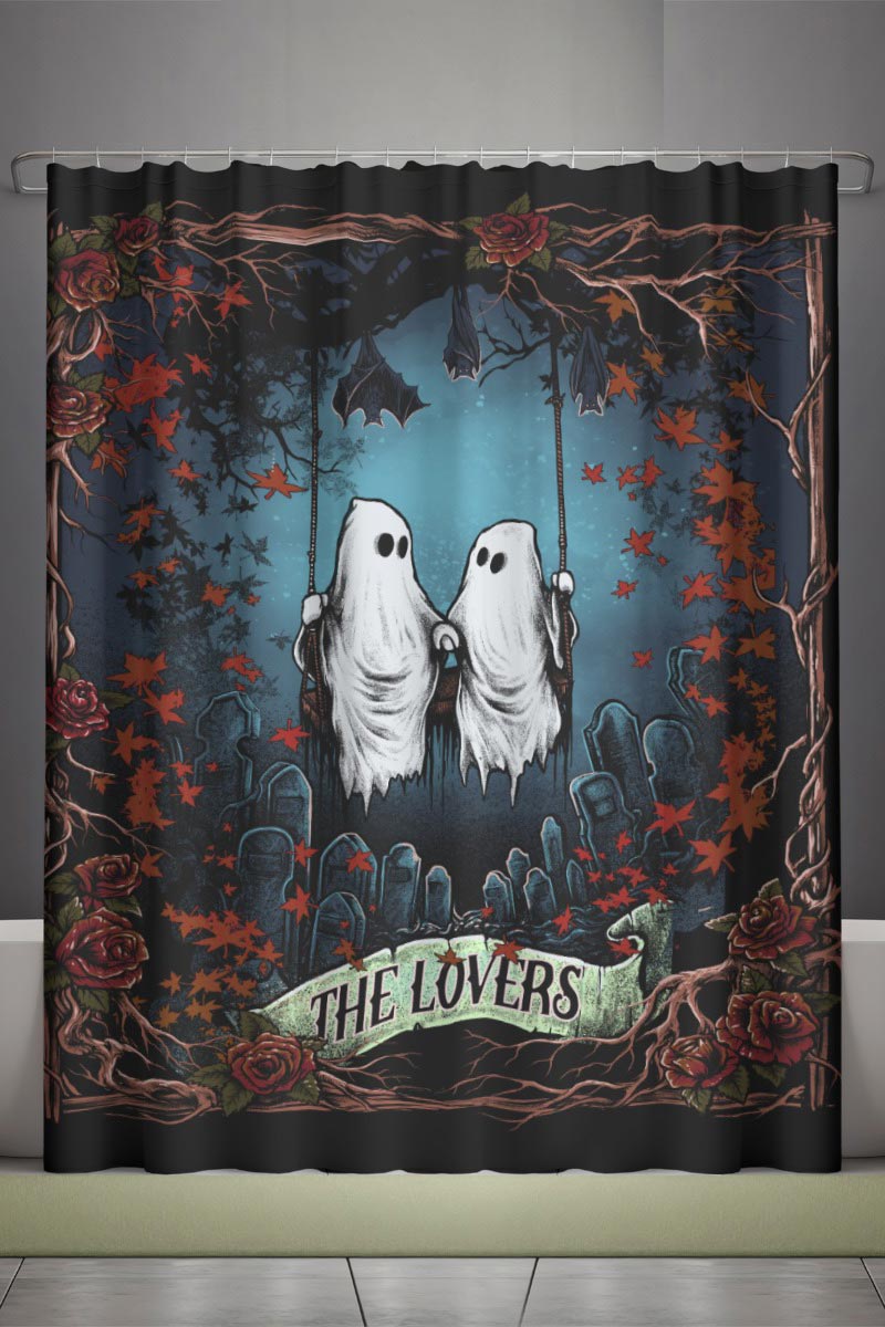 Ghost Love Shower Curtain