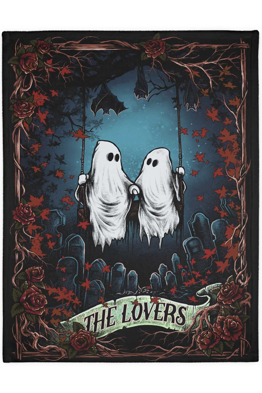 Ghost Love Throw Blanket - housewares - VampireFreaks - VampireFreaks