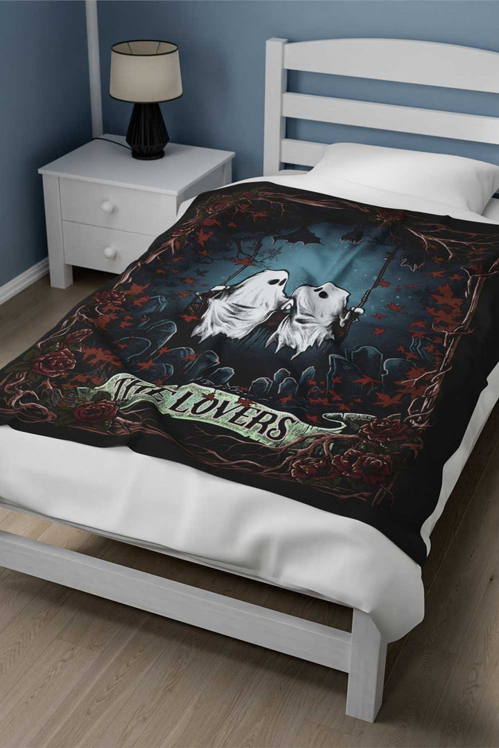 Ghost Love Throw Blanket - housewares - VampireFreaks - VampireFreaks