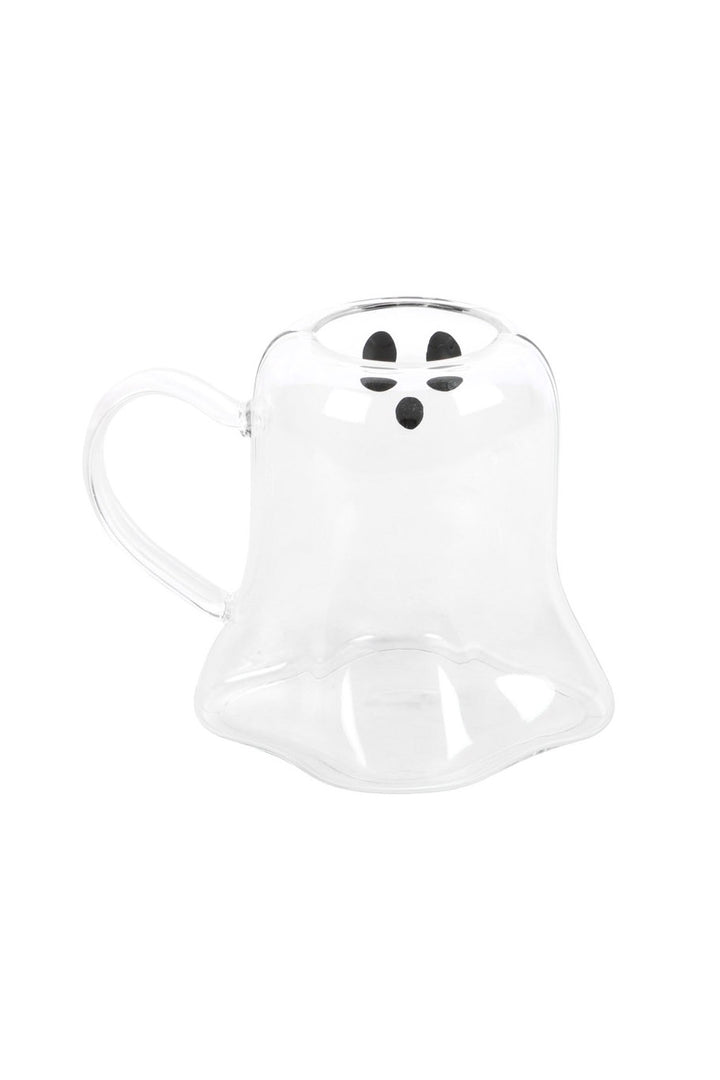 halloween ghost glass