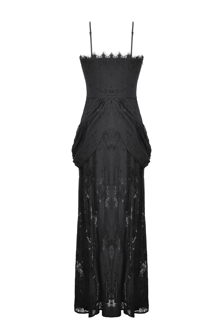 Ghost Seer Gothic Lace Bustle Dress - dresses - VampireFreaks - Dark In Love