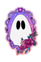 creepy cute ghost sticker