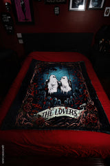 tarot card fleece throw blanket