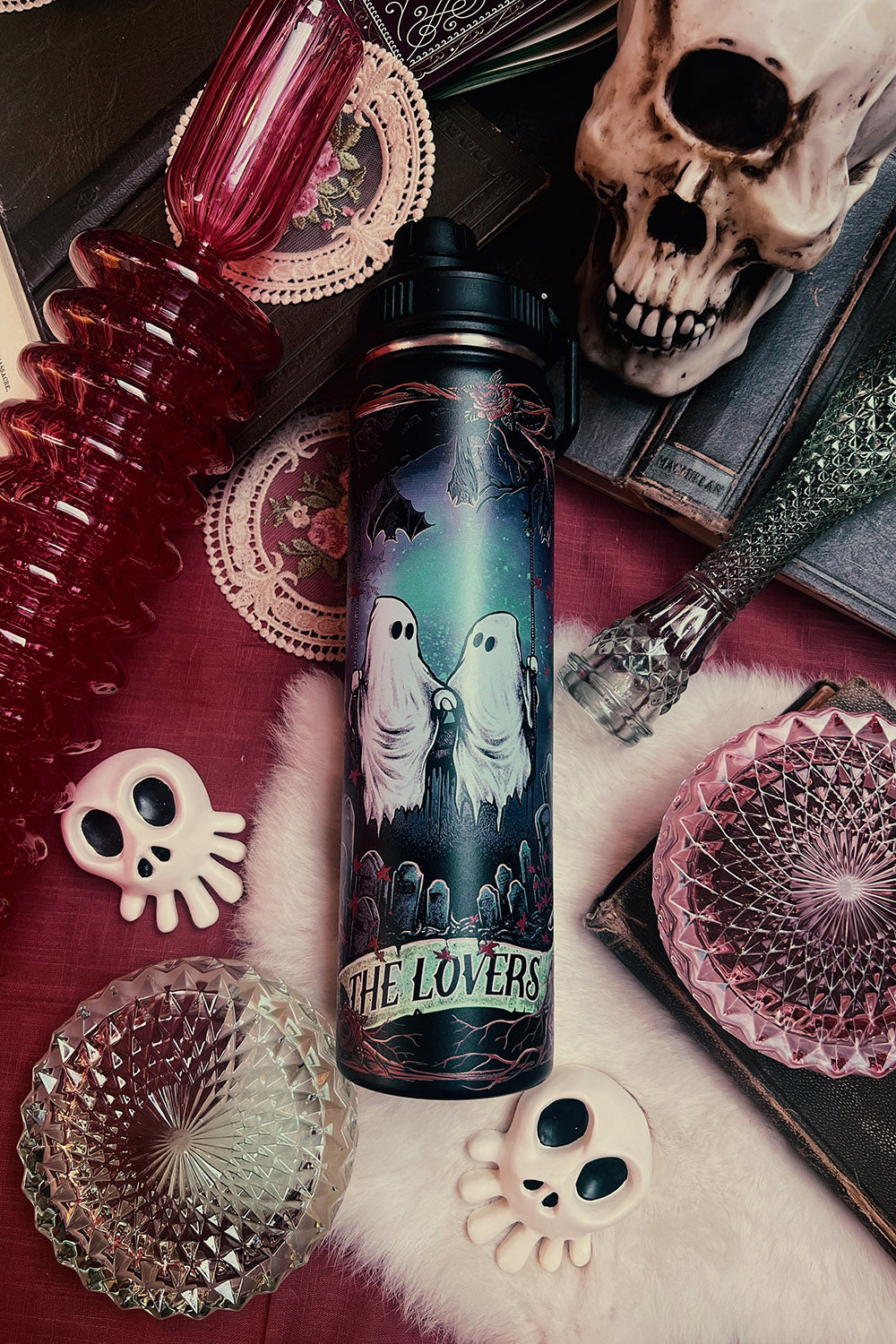 gothic water bottle