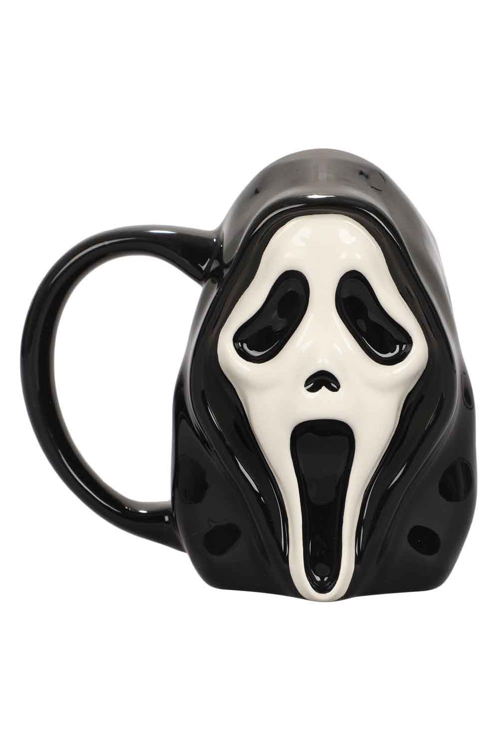 Ghost Face Sculpted Mug