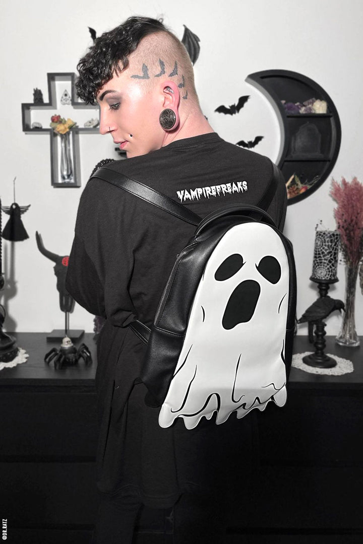 Ghostie Backpack [Glow in the Dark] - bags & wallets - VampireFreaks - VampireFreaks