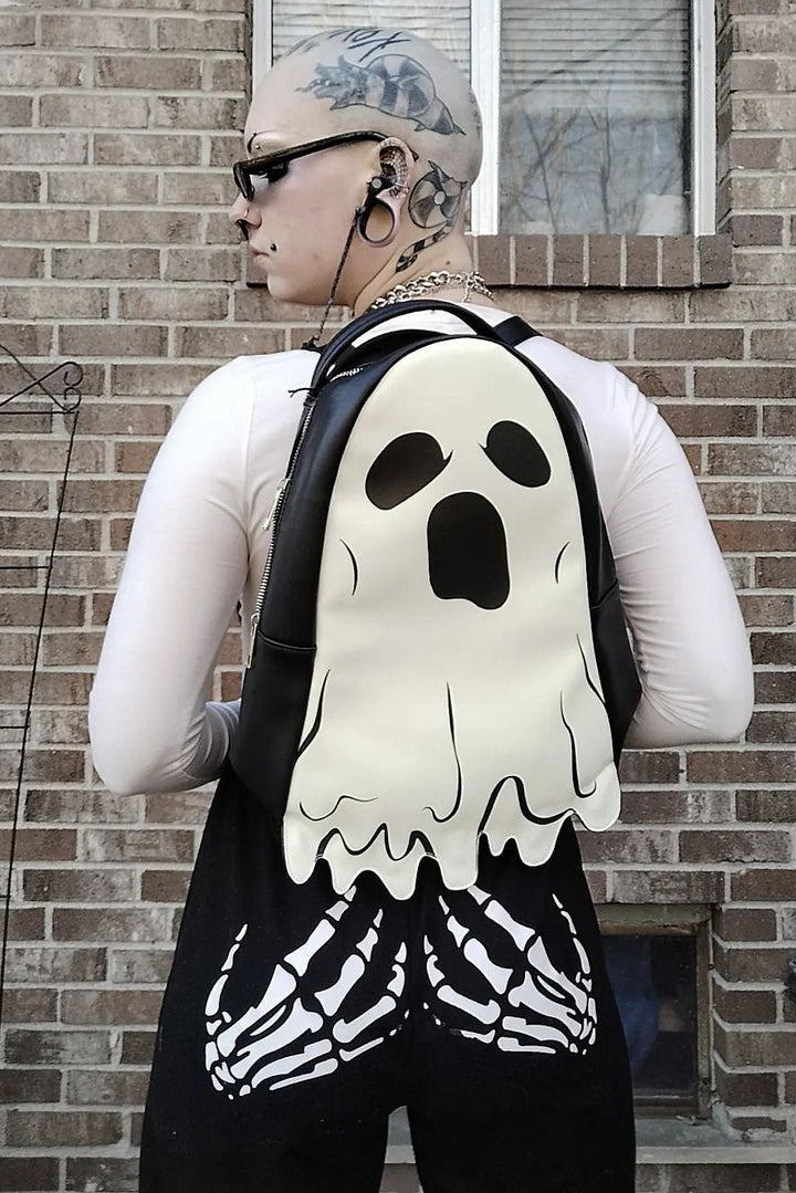 Ghostie Backpack [Glow in the Dark] - bags & wallets - VampireFreaks - VampireFreaks