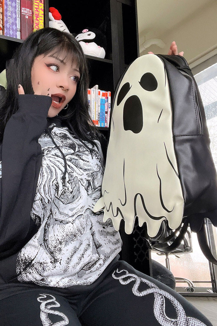 Ghostie Backpack [Glow in the Dark] - bags & wallets - VampireFreaks - VampireFreaks