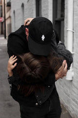 Ghostie Dad Hat [BLACK] - hats & scarves & headwear - VampireFreaks - Lively Ghosts