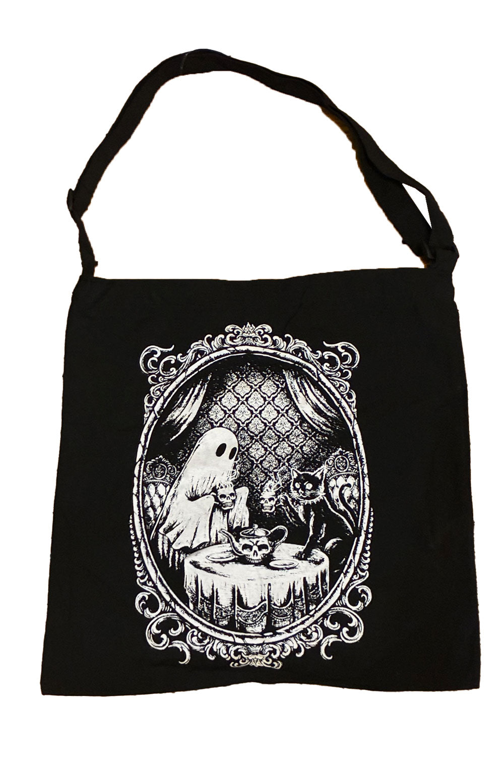 Shoulder Sling Zipper Tote Bag