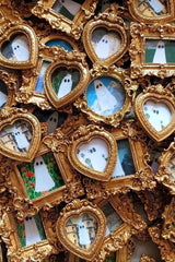 Ghosts on Vacation Hand - painted Mini Art [Mystery Item] - housewares - VampireFreaks - Lapis Lily Market