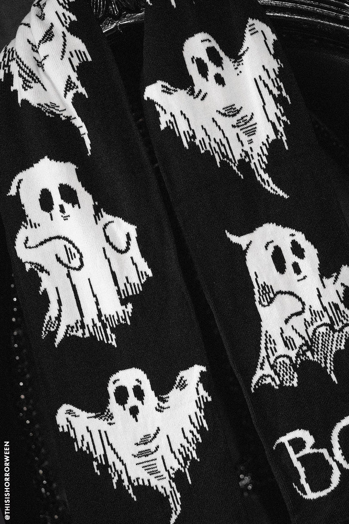 Ghosts Scarf - hats & scarves & headwear - VampireFreaks - VampireFreaks