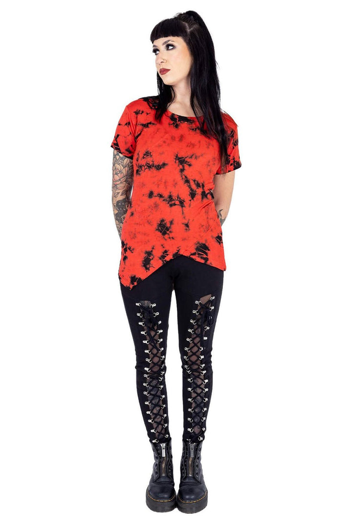 Giada Leggings [BLACK] - womens bottoms - VampireFreaks - Poizen Industries