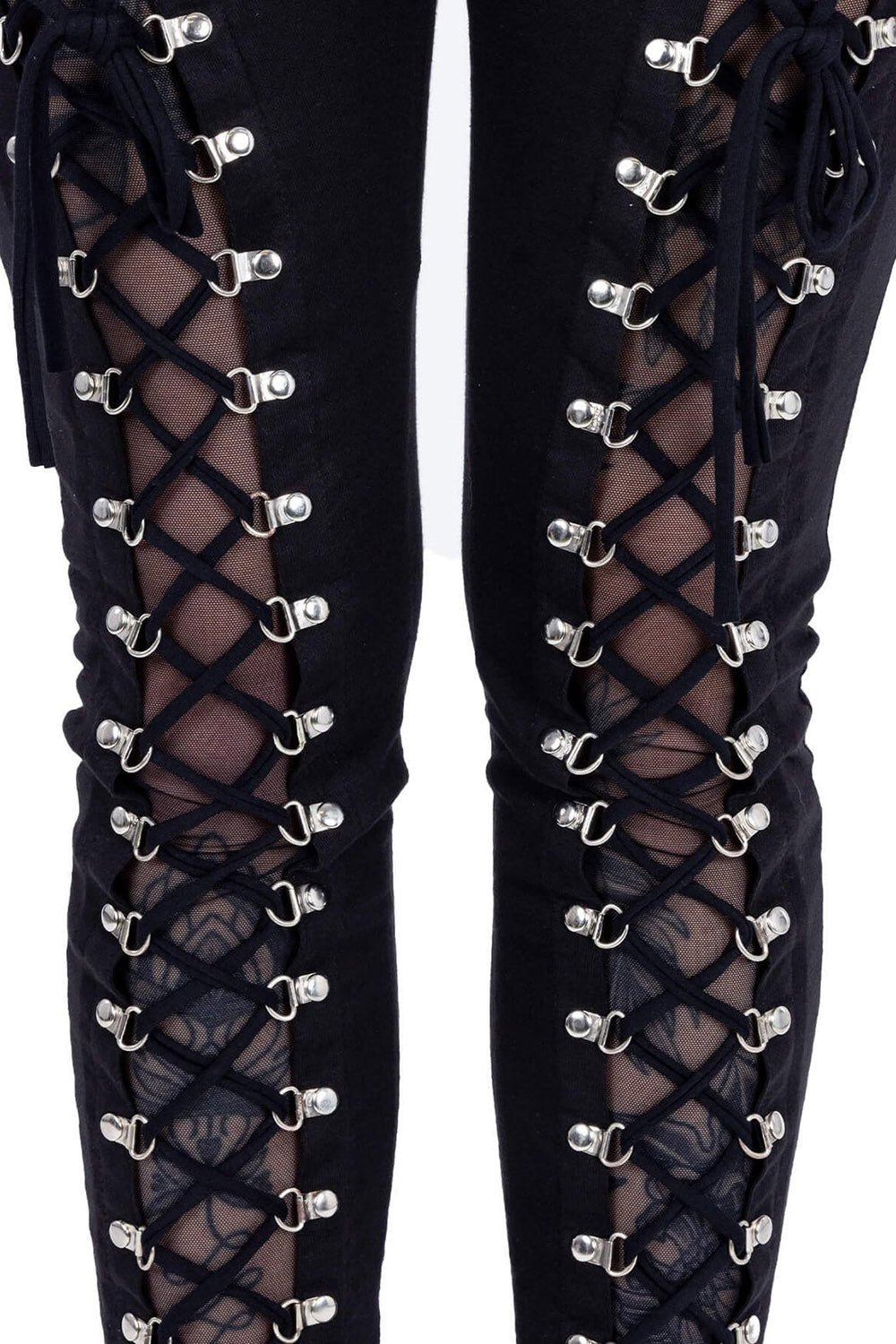 Giada Leggings [BLACK] - womens bottoms - VampireFreaks - Poizen Industries