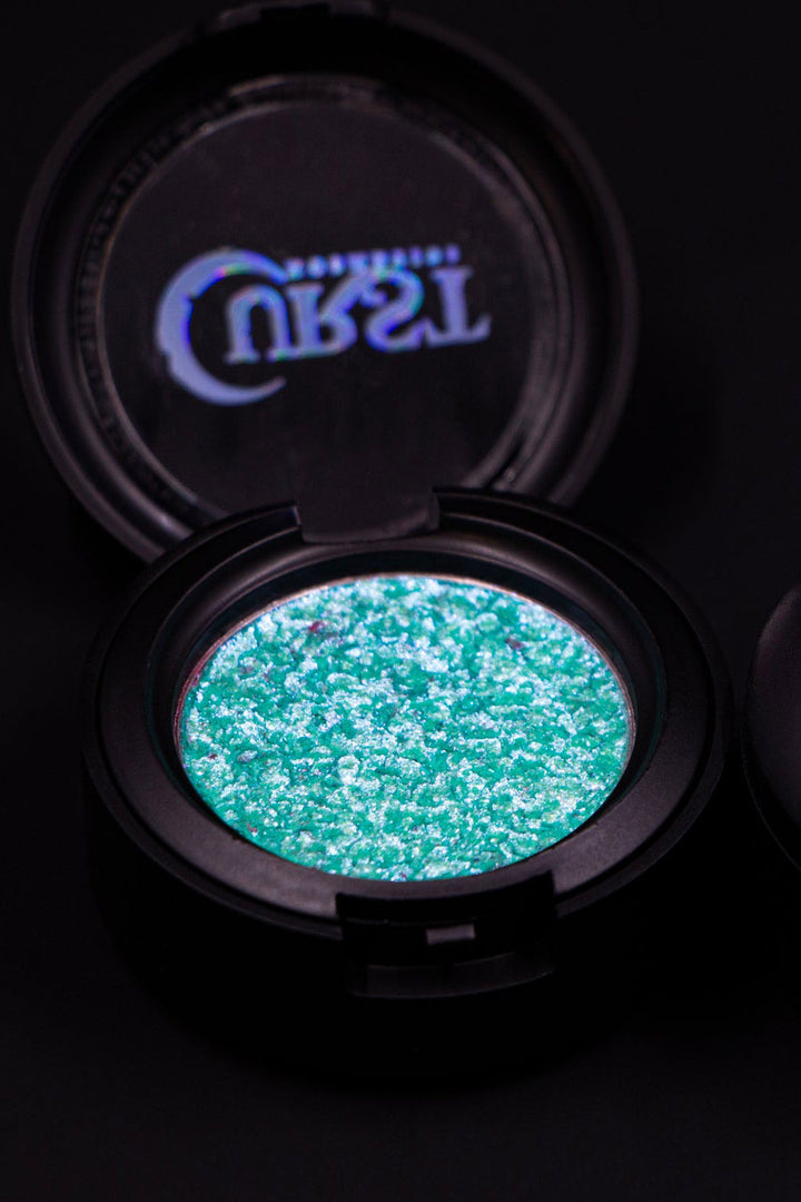 glittery eyeshadow by curst kosmetics