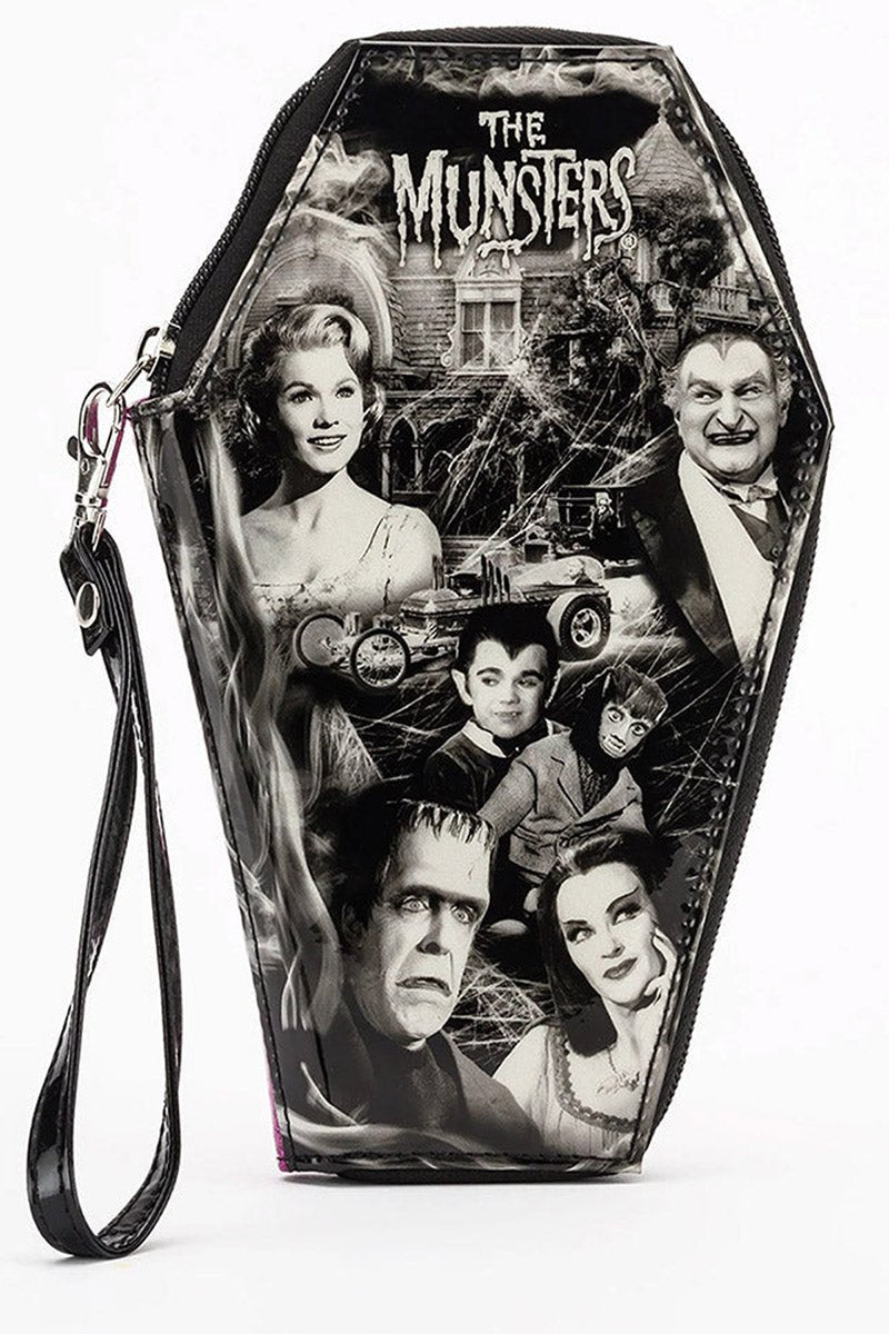 Glitter Ghouls Munsters Family Coffin Wallet - bags & wallets - VampireFreaks - Rock Rebel