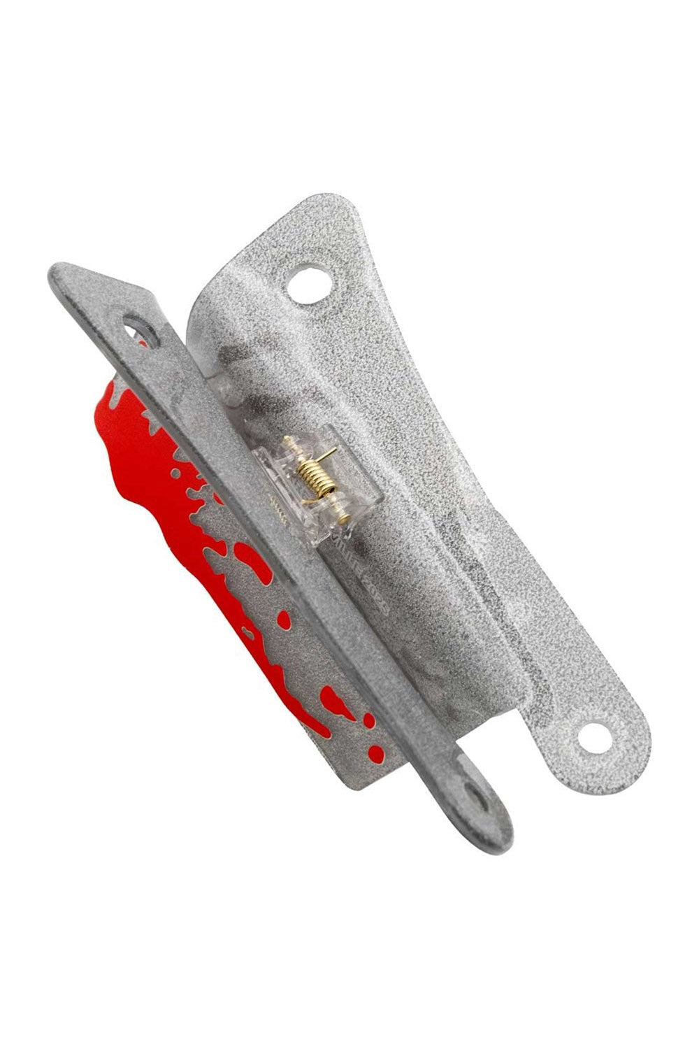 horror halloween bloody splatter hair clip by kreepsville 