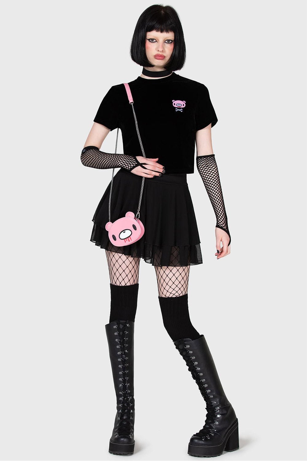 Gloomy Bear Handbag - bags & wallets - VampireFreaks - Killstar