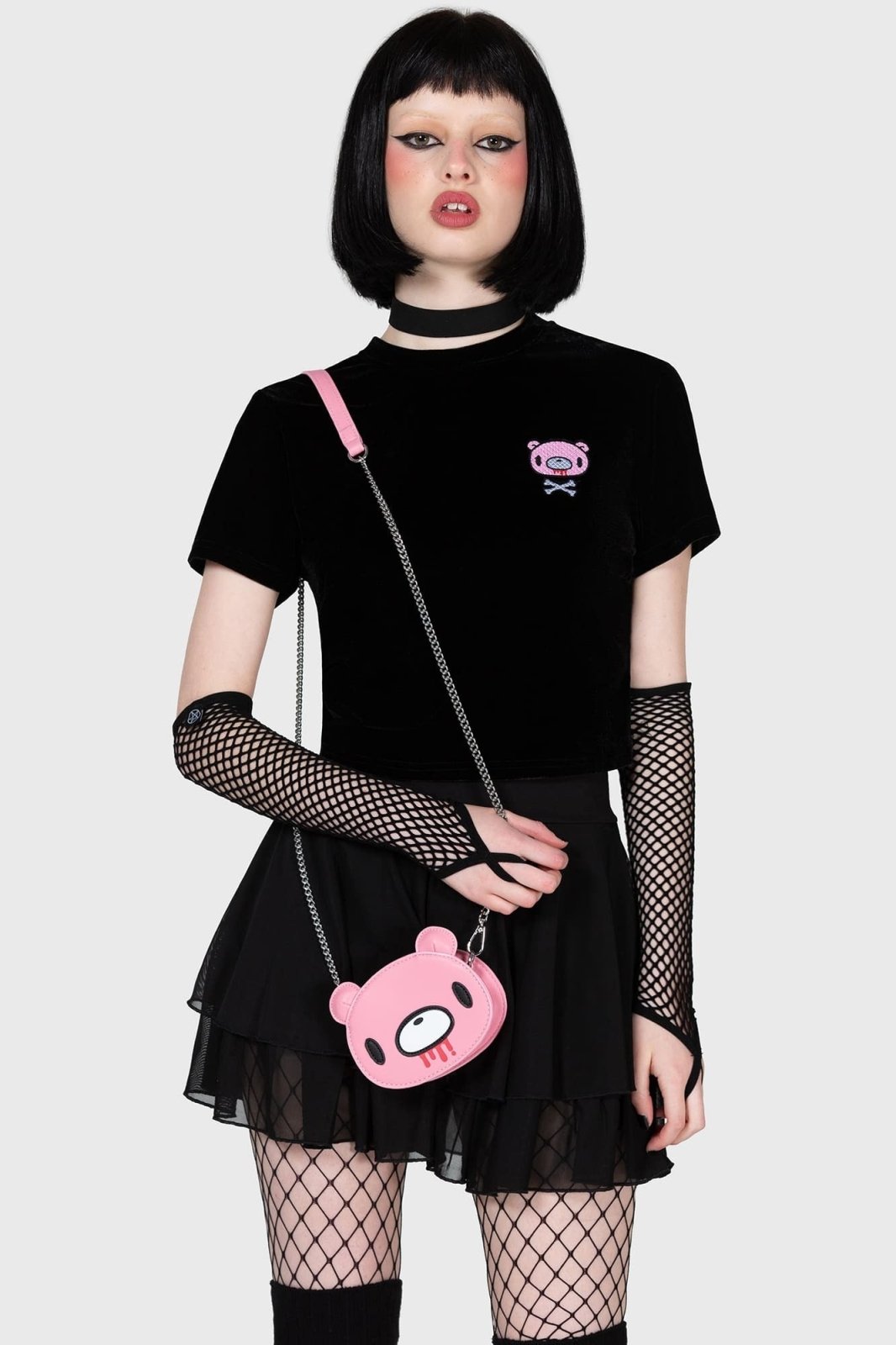 Gloomy Bear Handbag - bags & wallets - VampireFreaks - Killstar