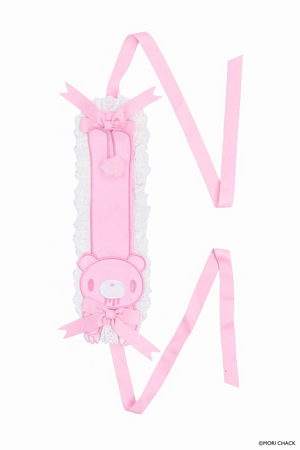 pastel pink gloomy bear headband 
