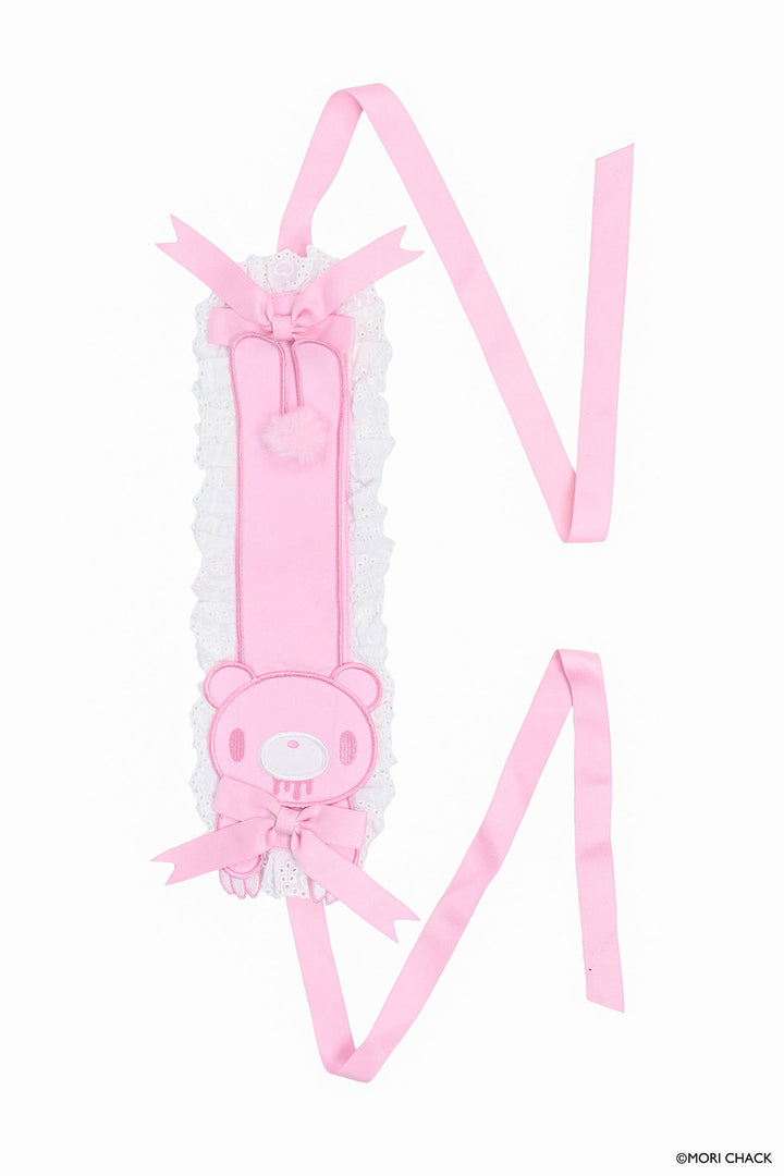 pastel pink gloomy bear headband 