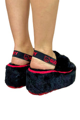 harajuku goth gloomy bear platform shoes