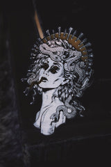 Glowing Medusa Pin - pins & patches - VampireFreaks - Lively Ghosts