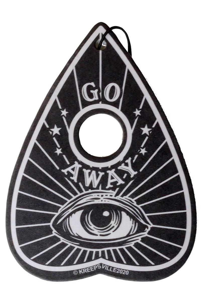 "Go Away" Planchette Air Freshener