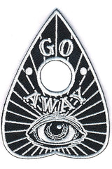 Go Away Planchette Patch - pins & patches - VampireFreaks - Kreepsville