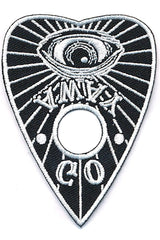 Go Away Planchette Patch - pins & patches - VampireFreaks - Kreepsville