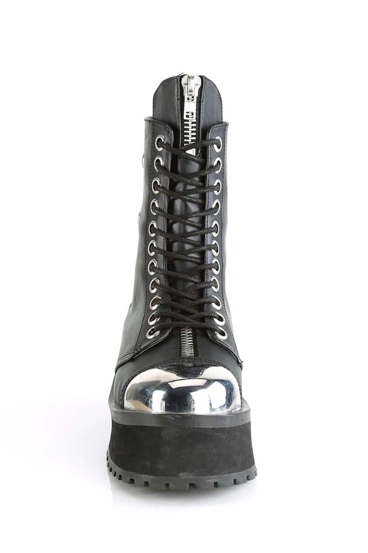 Golgoth Platform Boots [GraveDigger - 10] - mens shoes - VampireFreaks - Demonia