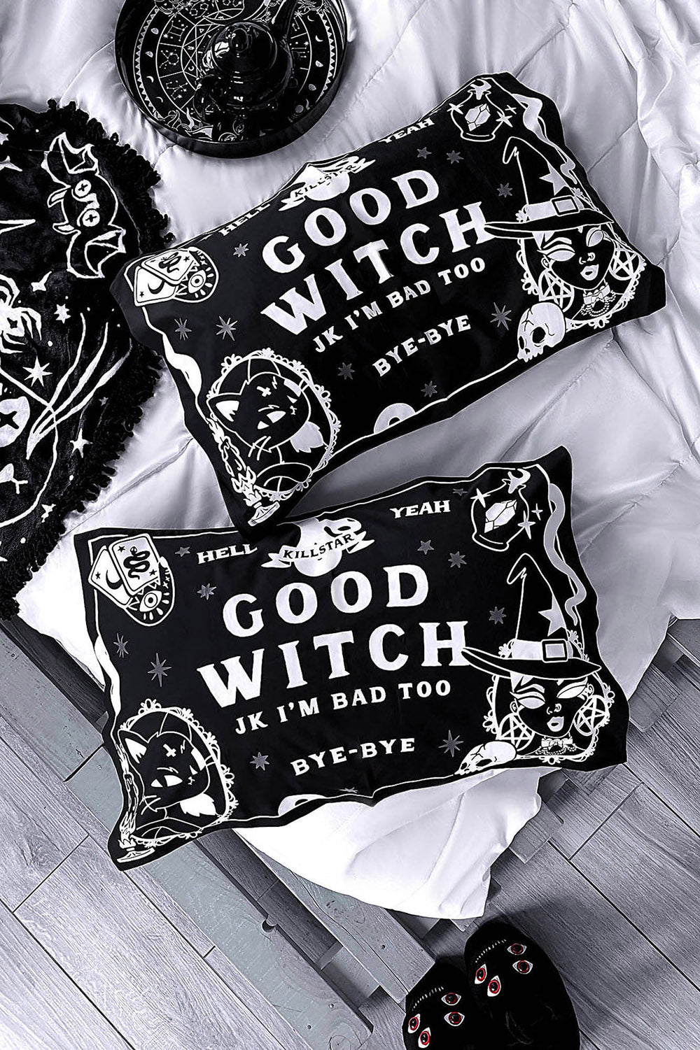 Good Witch Pillowcases - housewares - VampireFreaks - Killstar