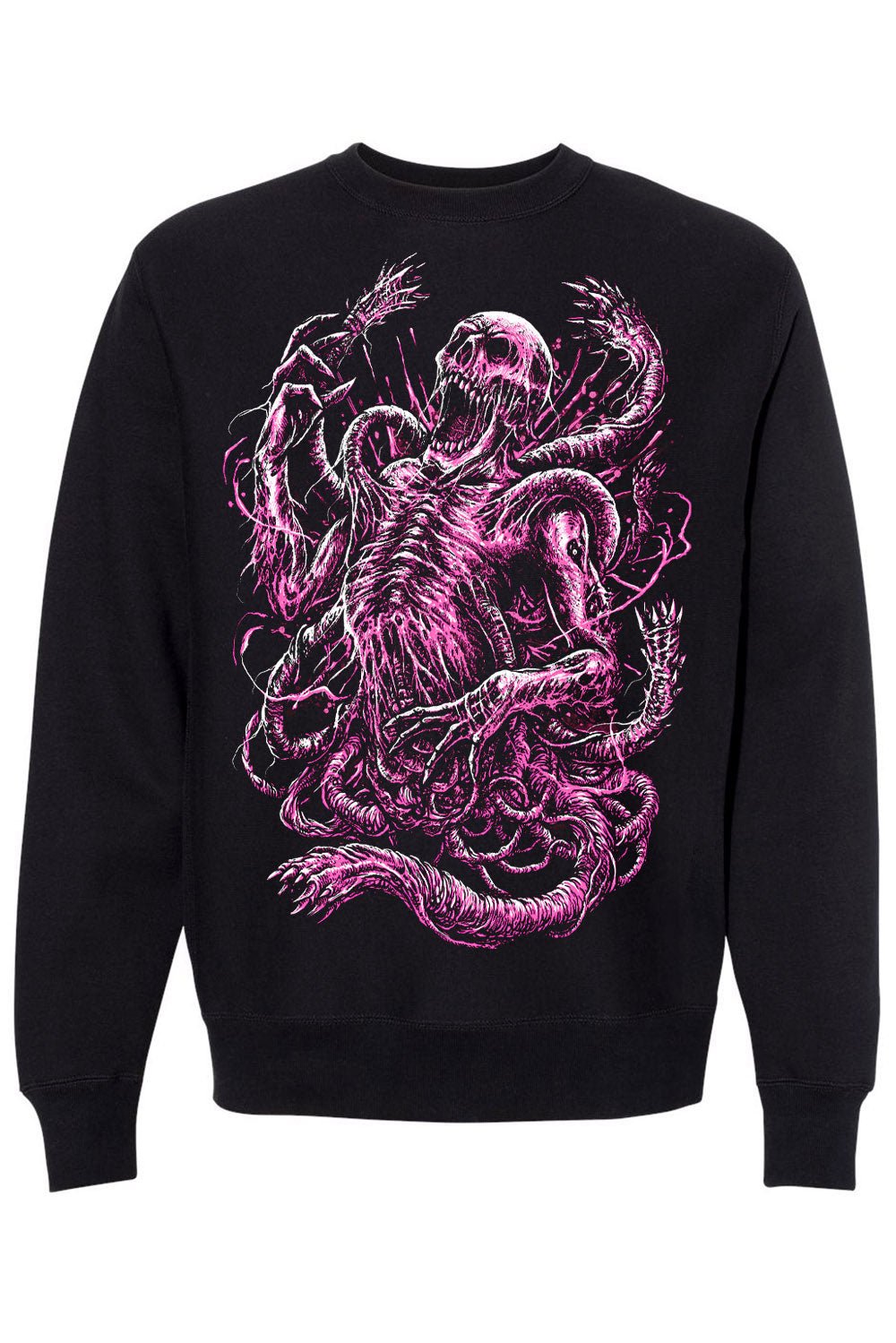 Gore Fiend Sweatshirt [PINK] - mens outerwear - VampireFreaks - VampireFreaks