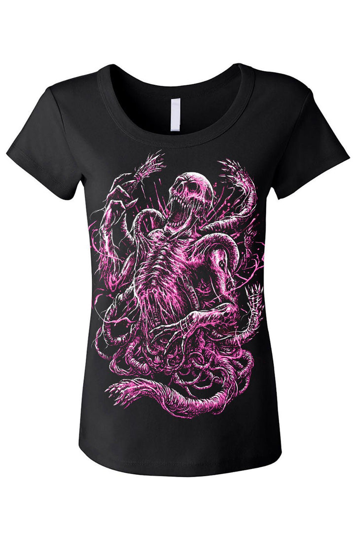 Gore Fiend T-shirt [PINK] - graphic t-shirt - VampireFreaks - VampireFreaks