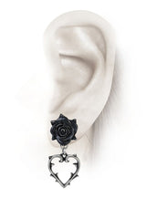 romantic goth earrings