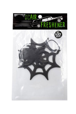 Spiderweb and Spider Air Freshener