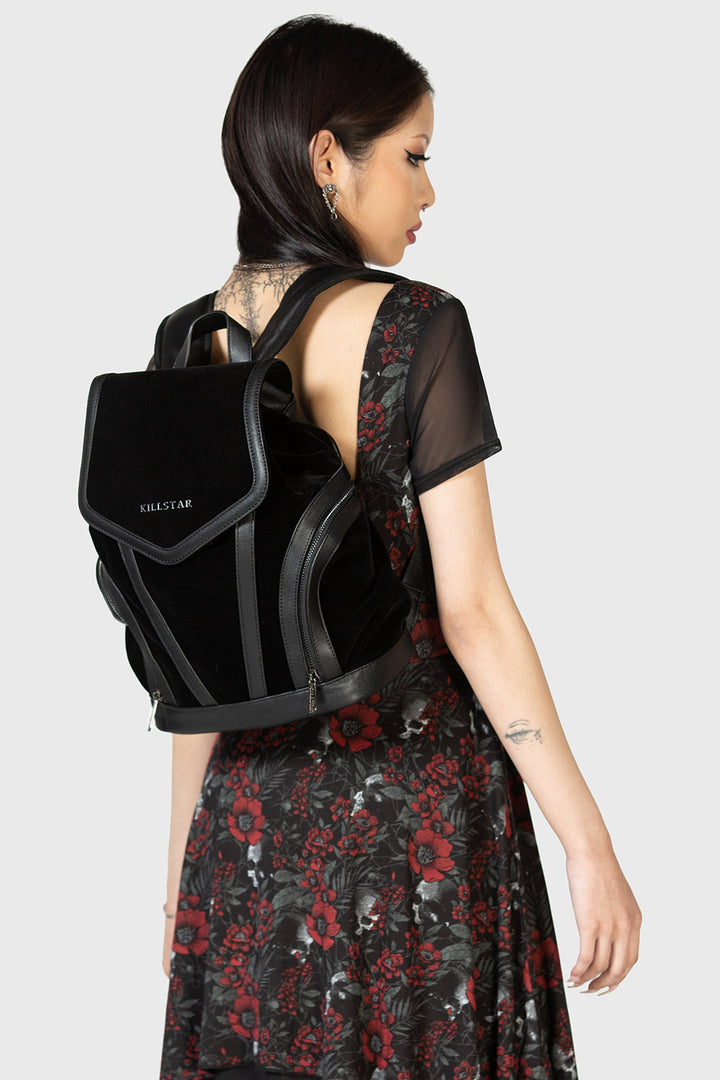 gothic school backpack