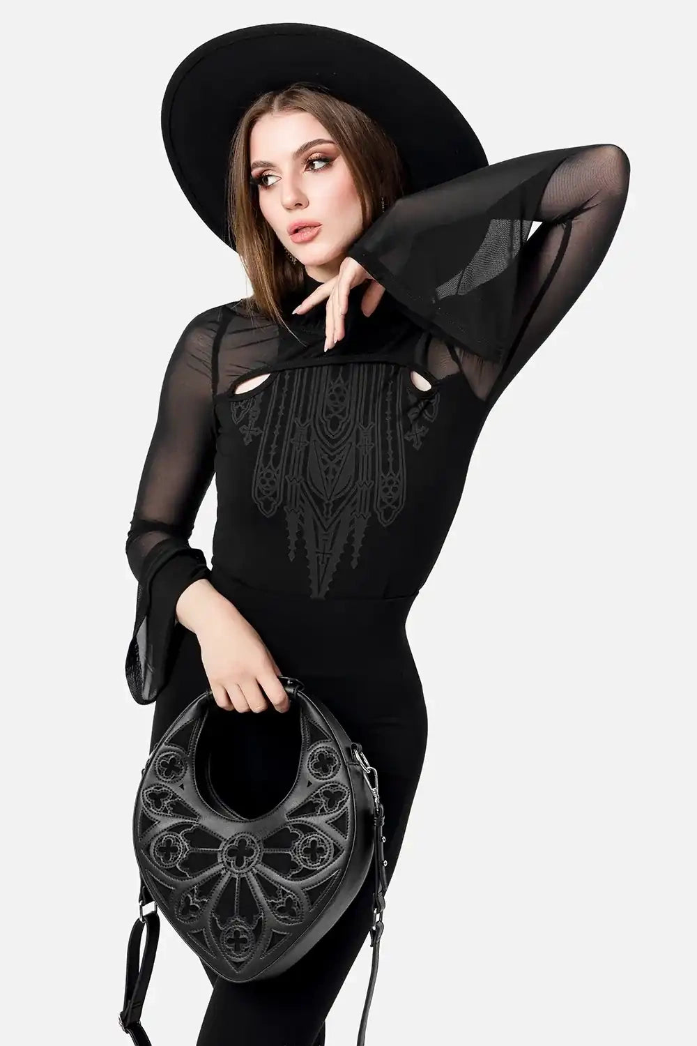 gothic cathedral handbag