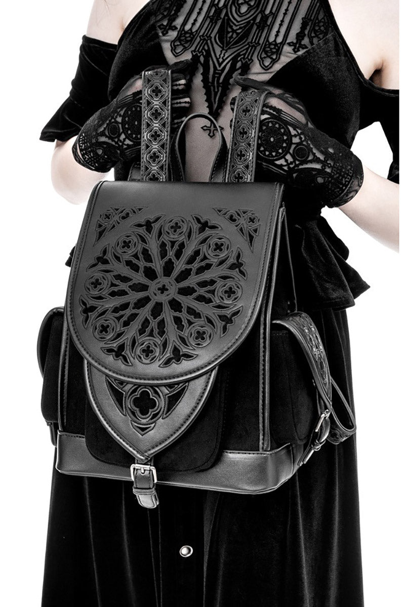 gothic cathedral church backpack