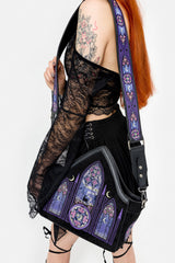 embroidered gothic purse