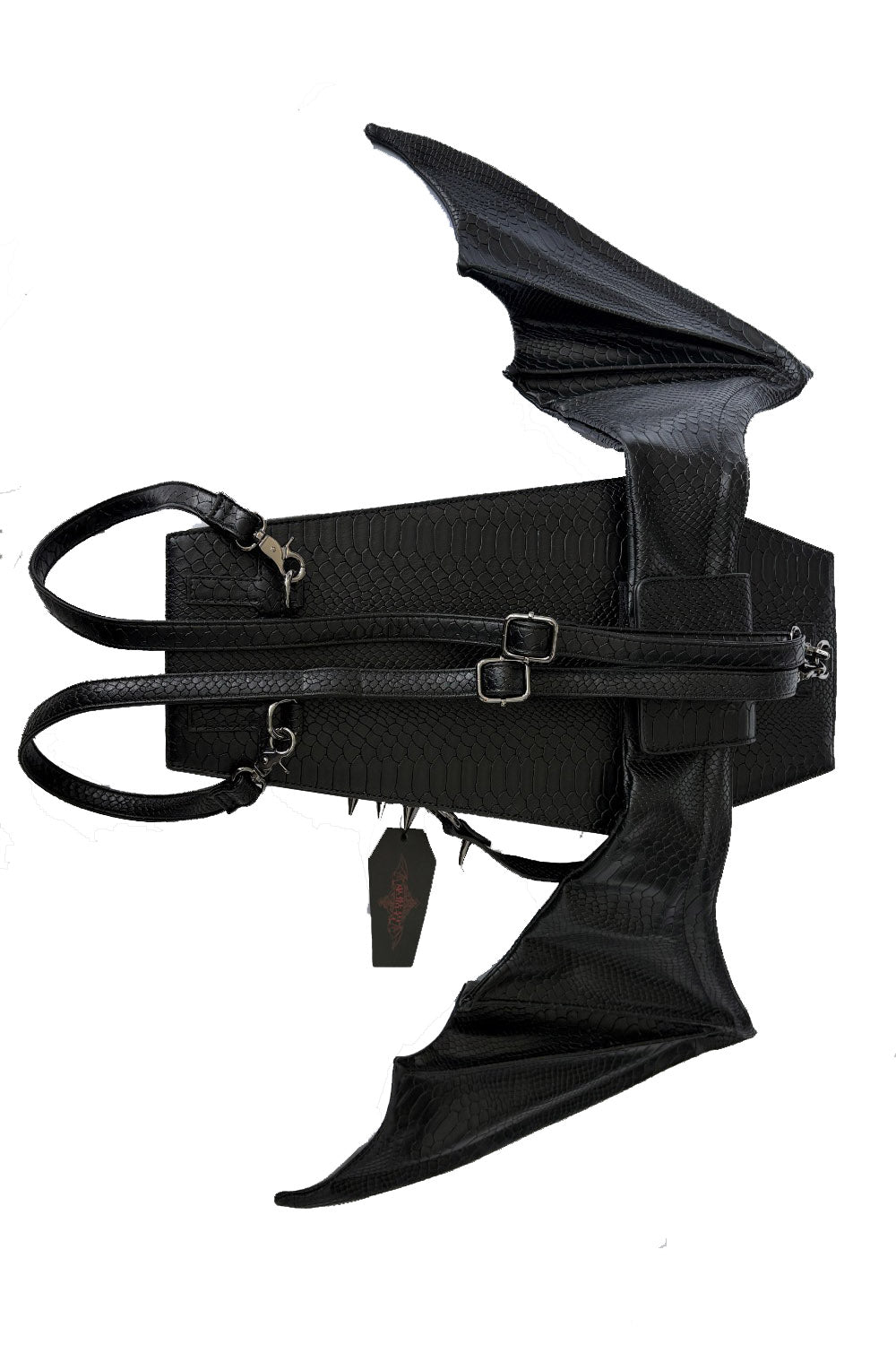 Ankh Coffin Batwing Bag [Snakeskin]