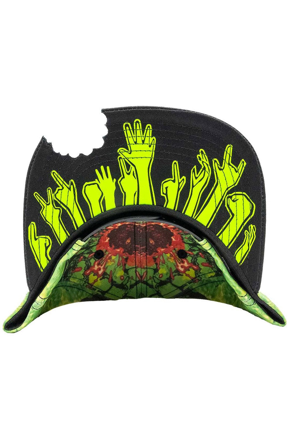 Zombie Bite Sublimation Baseball Hat – VampireFreaks