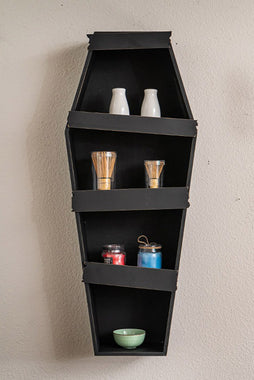 MDF Coffin Display Shelf