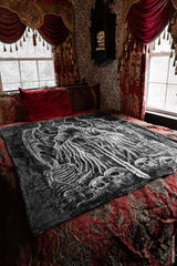 Angel of Death Throw Blanket