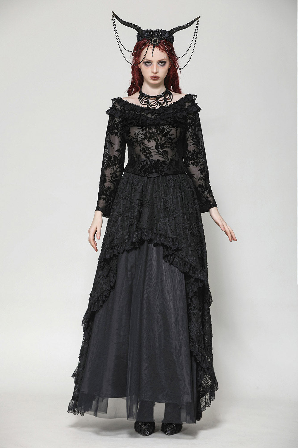 dark cottagecore clothing