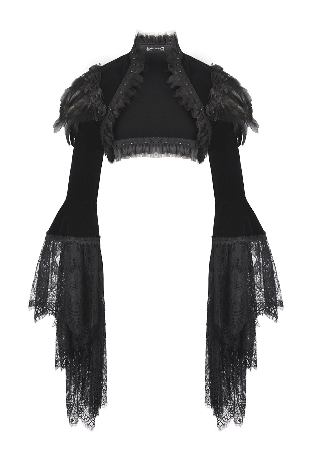 vintage long sleeve gothic bolero