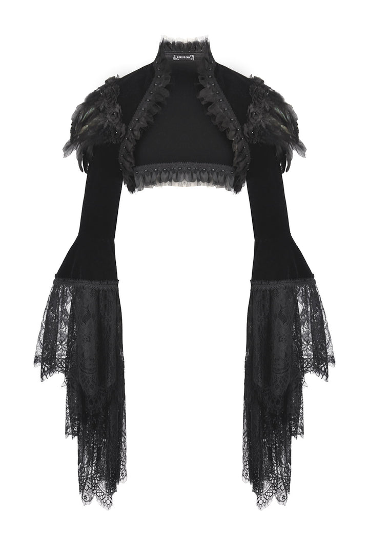 vintage long sleeve gothic bolero