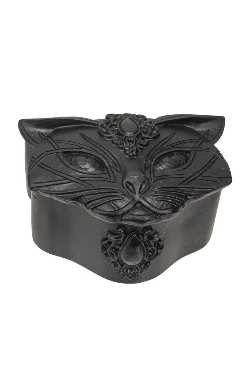 Sacred Cat Trinket Box [BLACK]
